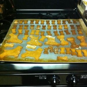 treats are finished baking.